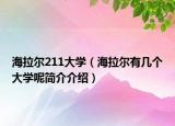 海拉爾211大學(xué)（海拉爾有幾個(gè)大學(xué)呢簡(jiǎn)介介紹）