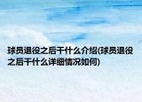 球員退役之后干什么介紹(球員退役之后干什么詳細(xì)情況如何)