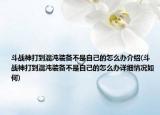 斗戰(zhàn)神打到混沌裝備不是自己的怎么辦介紹(斗戰(zhàn)神打到混沌裝備不是自己的怎么辦詳細(xì)情況如何)