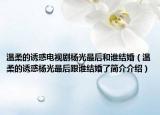 溫柔的誘惑電視劇楊光最后和誰(shuí)結(jié)婚（溫柔的誘惑楊光最后跟誰(shuí)結(jié)婚了簡(jiǎn)介介紹）