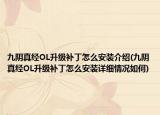 九陰真經(jīng)OL升級補丁怎么安裝介紹(九陰真經(jīng)OL升級補丁怎么安裝詳細(xì)情況如何)