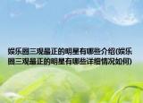 娛樂圈三觀最正的明星有哪些介紹(娛樂圈三觀最正的明星有哪些詳細(xì)情況如何)