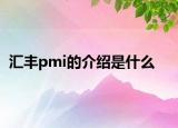 匯豐pmi的介紹是什么