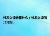 舛怎么讀音是什么（舛怎么讀簡(jiǎn)介介紹）