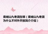 青城山九老洞在哪（青城山九老洞為什么不對外開放簡介介紹）