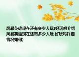 風暴英雄現(xiàn)在還有多少人玩(好玩嗎介紹 風暴英雄現(xiàn)在還有多少人玩 好玩嗎詳細情況如何)