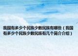 我國(guó)有多少個(gè)民族少數(shù)民族有哪些（我國(guó)有多少個(gè)民族少數(shù)民族有幾個(gè)簡(jiǎn)介介紹）