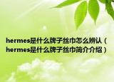 hermes是什么牌子絲巾怎么辨認（hermes是什么牌子絲巾簡介介紹）