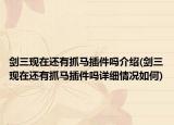 劍三現(xiàn)在還有抓馬插件嗎介紹(劍三現(xiàn)在還有抓馬插件嗎詳細(xì)情況如何)