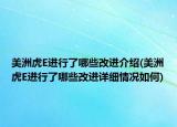 美洲虎E進(jìn)行了哪些改進(jìn)介紹(美洲虎E進(jìn)行了哪些改進(jìn)詳細(xì)情況如何)