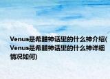 Venus是希臘神話里的什么神介紹(Venus是希臘神話里的什么神詳細(xì)情況如何)