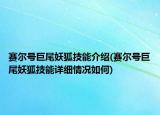 賽爾號巨尾妖狐技能介紹(賽爾號巨尾妖狐技能詳細情況如何)