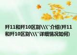 殲11和殲10區(qū)別\