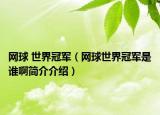 網(wǎng)球 世界冠軍（網(wǎng)球世界冠軍是誰(shuí)啊簡(jiǎn)介介紹）