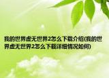 我的世界虛無世界2怎么下載介紹(我的世界虛無世界2怎么下載詳細情況如何)