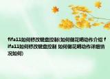 fifa11如何修改鍵盤控制(如何做花哨動作介紹 fifa11如何修改鍵盤控制 如何做花哨動作詳細情況如何)