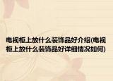 電視柜上放什么裝飾品好介紹(電視柜上放什么裝飾品好詳細情況如何)