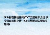 求今何在的悟空傳(TXT完整版本介紹 求今何在的悟空傳 TXT完整版本詳細情況如何)