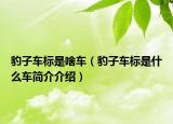 豹子車標(biāo)是啥車（豹子車標(biāo)是什么車簡介介紹）