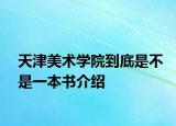 天津美術(shù)學(xué)院到底是不是一本書(shū)介紹
