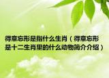 得意忘形是指什么生肖（得意忘形是十二生肖里的什么動物簡介介紹）
