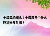 十級(jí)風(fēng)的概念（十級(jí)風(fēng)是個(gè)什么概念簡(jiǎn)介介紹）