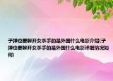 子彈也要躲開女殺手的是外國什么電影介紹(子彈也要躲開女殺手的是外國什么電影詳細(xì)情況如何)
