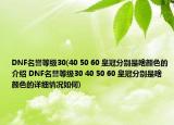 DNF名譽(yù)等級(jí)30(40 50 60 皇冠分別是啥顏色的介紹 DNF名譽(yù)等級(jí)30 40 50 60 皇冠分別是啥顏色的詳細(xì)情況如何)