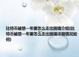 比特幣被禁一年要怎么走出困境介紹(比特幣被禁一年要怎么走出困境詳細(xì)情況如何)