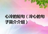 心冷的短句（冷心的句子簡(jiǎn)介介紹）