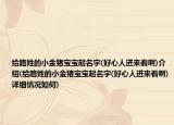 給路姓的小金豬寶寶起名字(好心人進來看啊)介紹(給路姓的小金豬寶寶起名字(好心人進來看啊)詳細情況如何)