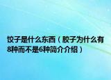 餃子是什么東西（膠子為什么有8種而不是6種簡介介紹）