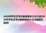 2020年聲樂藝考分數(shù)線是多少分介紹(2020年聲樂藝考分數(shù)線是多少分詳細情況如何)