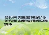 《分手大師》高清版迅雷下載地址介紹(《分手大師》高清版迅雷下載地址詳細(xì)情況如何)