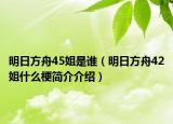 明日方舟45姐是誰（明日方舟42姐什么梗簡(jiǎn)介介紹）