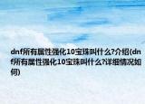 dnf所有屬性強化10寶珠叫什么?介紹(dnf所有屬性強化10寶珠叫什么?詳細(xì)情況如何)