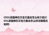 CSOL雙面神在災(zāi)變方面會(huì)怎么樣介紹(CSOL雙面神在災(zāi)變方面會(huì)怎么樣詳細(xì)情況如何)