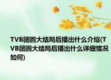 TVB團圓大結(jié)局后播出什么介紹(TVB團圓大結(jié)局后播出什么詳細情況如何)