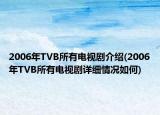 2006年TVB所有電視劇介紹(2006年TVB所有電視劇詳細(xì)情況如何)