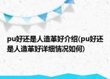 pu好還是人造革好介紹(pu好還是人造革好詳細(xì)情況如何)