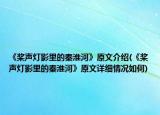 《槳聲燈影里的秦淮河》原文介紹(《槳聲燈影里的秦淮河》原文詳細(xì)情況如何)