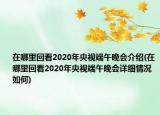 在哪里回看2020年央視端午晚會(huì)介紹(在哪里回看2020年央視端午晚會(huì)詳細(xì)情況如何)