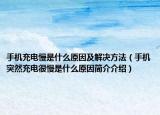 手機充電慢是什么原因及解決方法（手機突然充電很慢是什么原因簡介介紹）