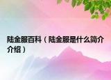 陸金服百科（陸金服是什么簡介介紹）