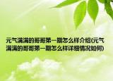 元氣滿滿的哥哥第一期怎么樣介紹(元氣滿滿的哥哥第一期怎么樣詳細情況如何)
