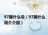 97屬什么命（97屬什么簡介介紹）