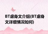 BT虐身文介紹(BT虐身文詳細情況如何)