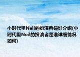 小時代里Neil的扮演者是誰介紹(小時代里Neil的扮演者是誰詳細情況如何)
