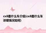 cx8是什么車介紹(cx8是什么車詳細(xì)情況如何)