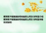 愛笑鏡子屋里面的肖旭是甚么背景(好利害介紹 愛笑鏡子屋里面的肖旭是甚么背景 好利害詳細情況如何)